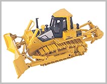 Bulldozer with Hydraulic Scraper