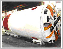 Double Shield Tunnel Boring Machine