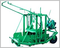 Vibrator/Manual Concrete Block Machine